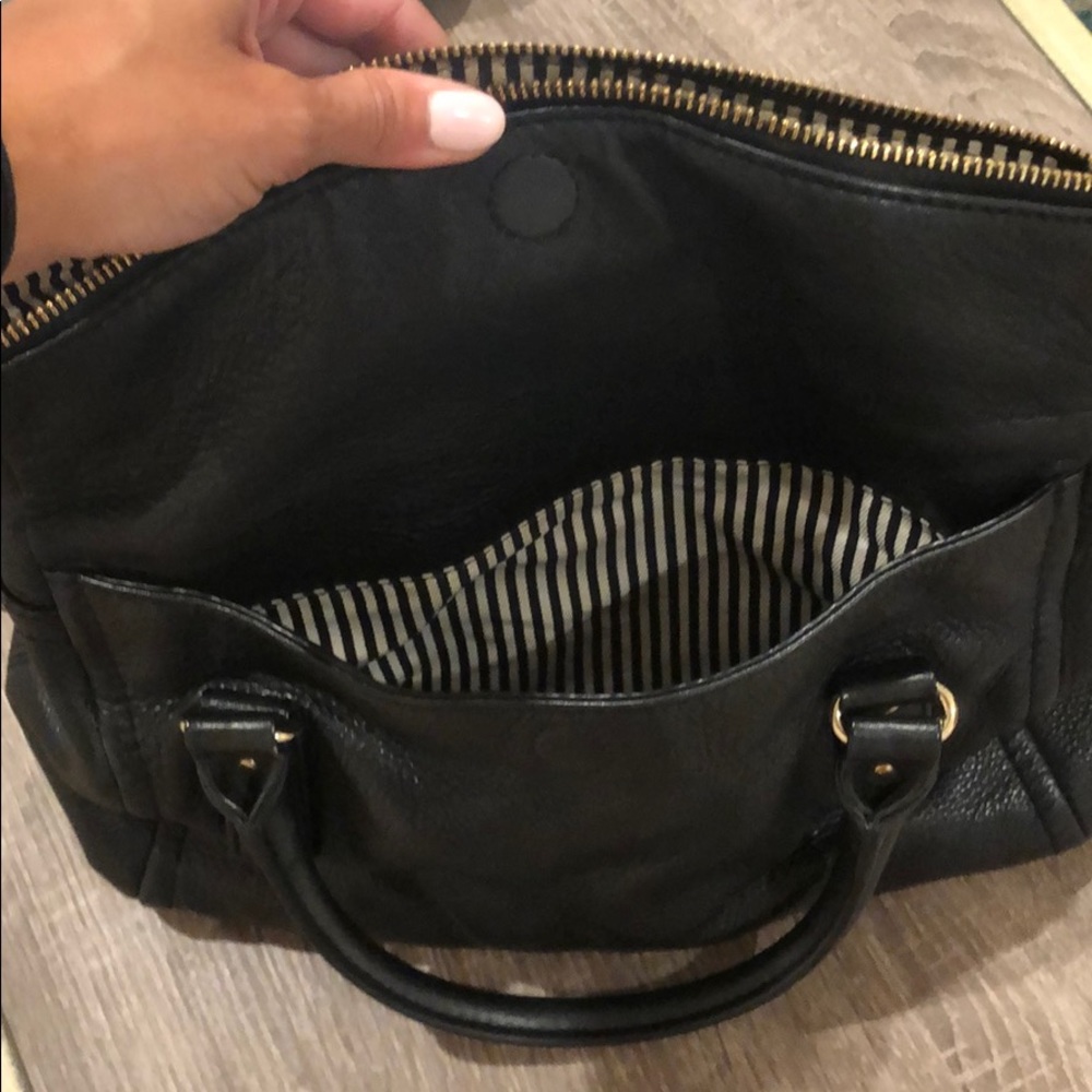 Kate Spade Black Fold over Purse - Picture 4 of 5